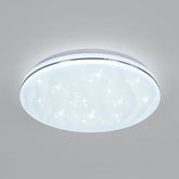Luminaire Plafonnier Led Étoilé, 24W Lampe de Plafond pour Chambre Enfant Blanc Froid 6500K